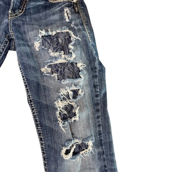 Siilver Jeans "Tuesday Low Slim Bootcut" w27/l33 - Picture 6 of 9